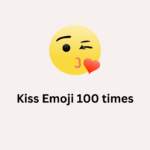 Kiss Emoji 100 times